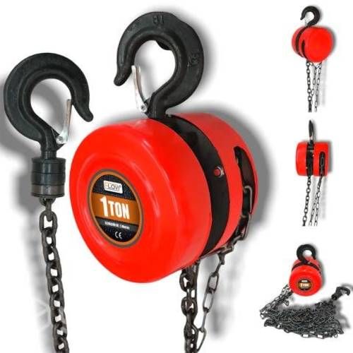 Tecle Manual De 1 Tonelada Con Cadena 3 Metros, Ma