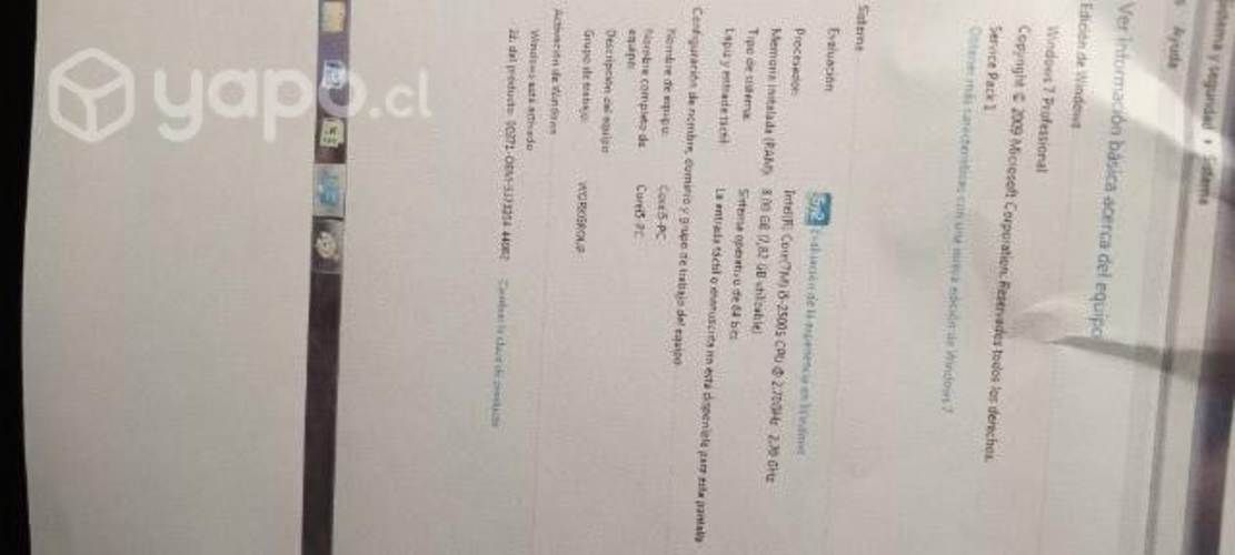 1er. Computador Lenovo negro