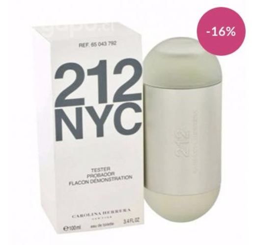 Tester 212 Nyc de Carolina Herrera Edt 100ml Mujer