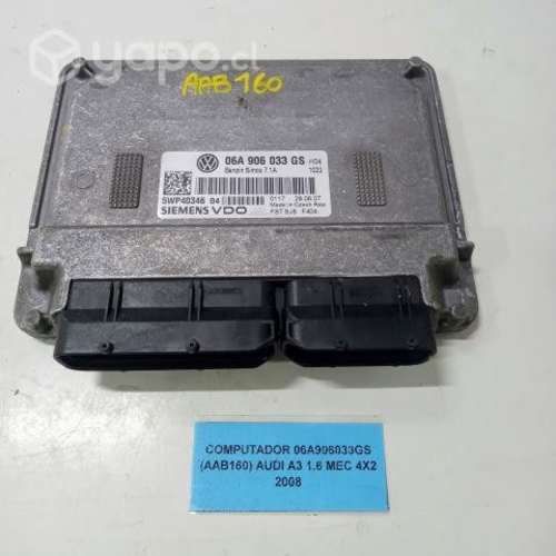 Computador 06A906033GS (AAB160) Audi A3 1.6 MEC