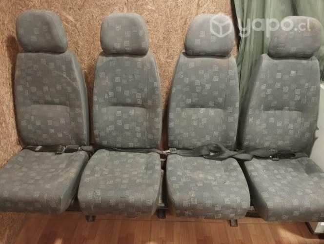 Butacas de 4 asientos