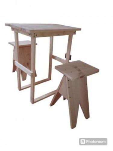 Juego de terraza rustico nuevo