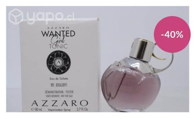 Tester Azzaro Wanted Tonic Girl Edt 80 ml