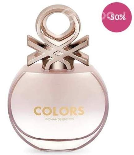 Tester Benetton Colors Rose Mujer Edt 80 ml