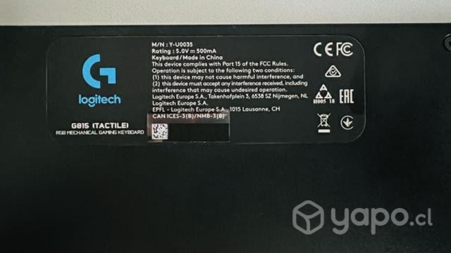 Teclado Logitech G815