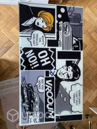 Escritorio de vidrio