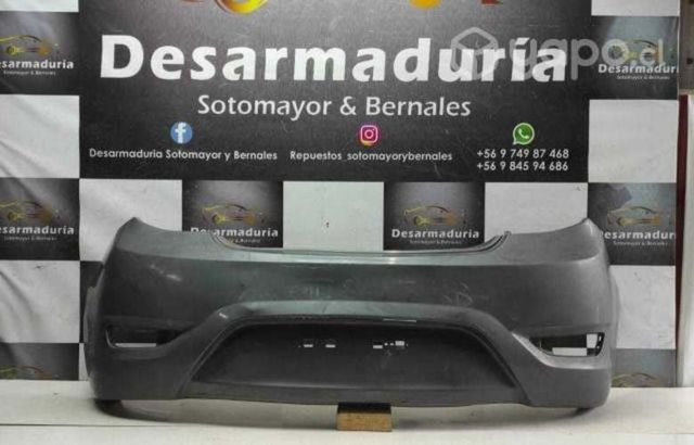 Parachoque trasero accent sport rb. 2.0