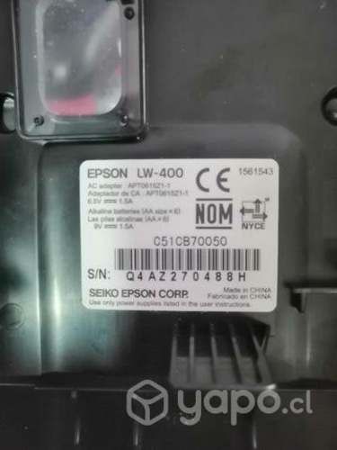 Etiquetadora Epson LW-400
