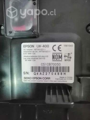 Etiquetadora Epson LW-400