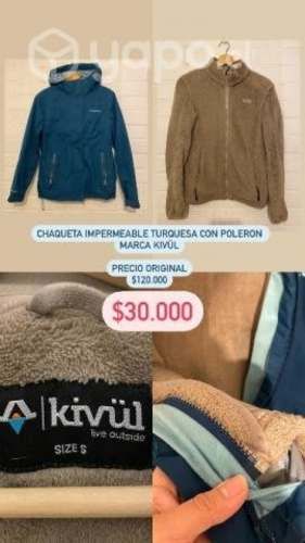 Chaqueta impermeable marca KIVÜL