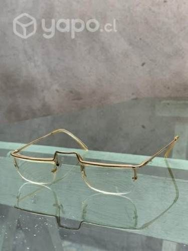 Lentes antiguos lectura Essel Paris / baño en oro