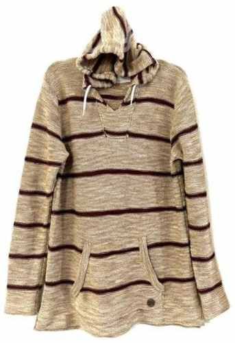 Chaleco Con Gorro Marca Aussie Talla L Café y Otro