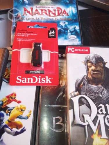 Pendrive con juegos para pc + dvd rom a ele