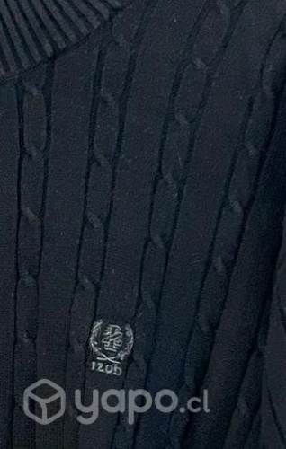 Chaleco Marca Izod Talla Xxl Algodón Negro