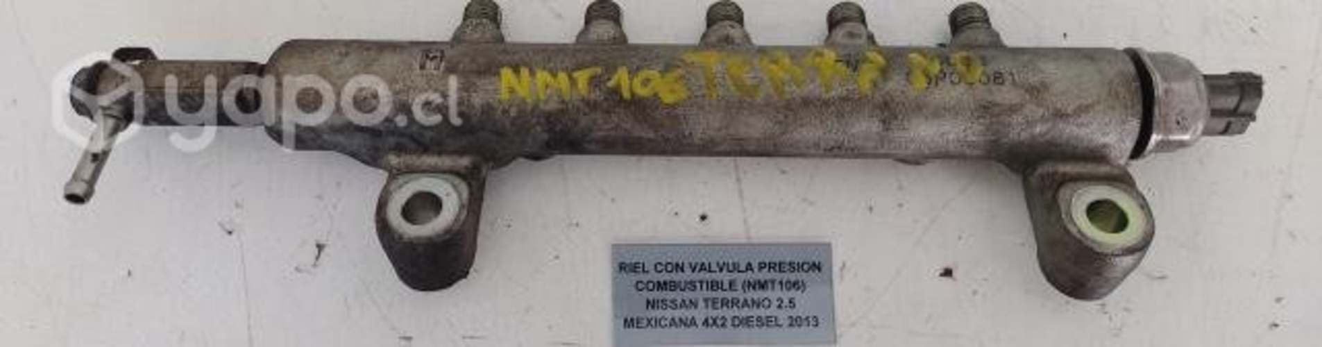 Riel C/Valvula Presion Combust (NMT106) Terrano MX