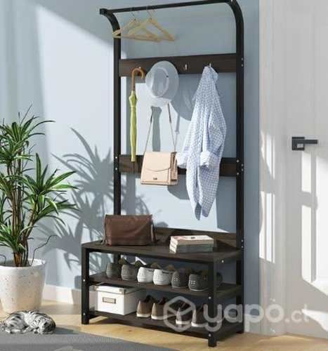 Mueble recibidor perchero