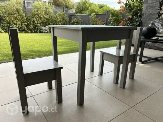 Mesa madera para niños