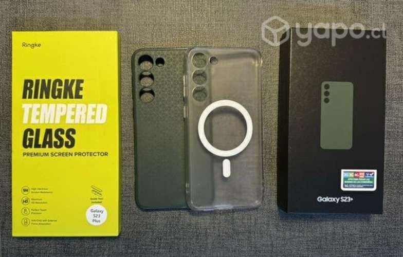 Samsung S23 Plus 256gb + carcasas y protector