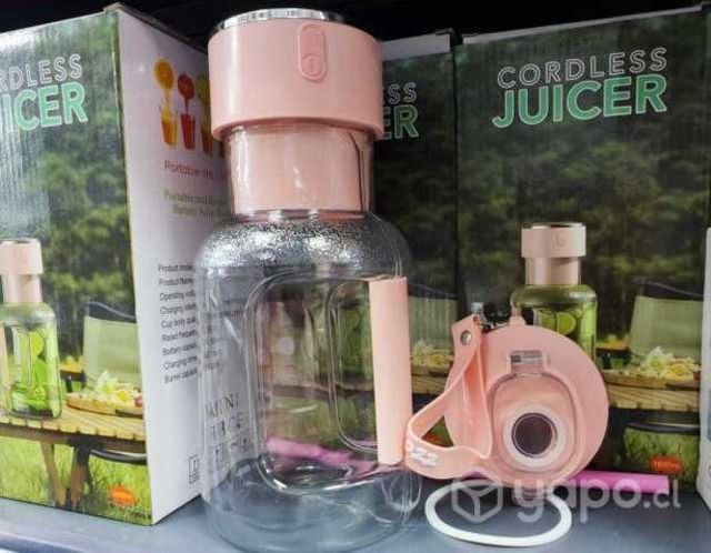 Mini licuadora portatil exprimidor 8 hojas recarga