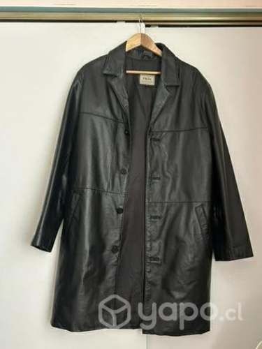 Abrigo 100% cuero