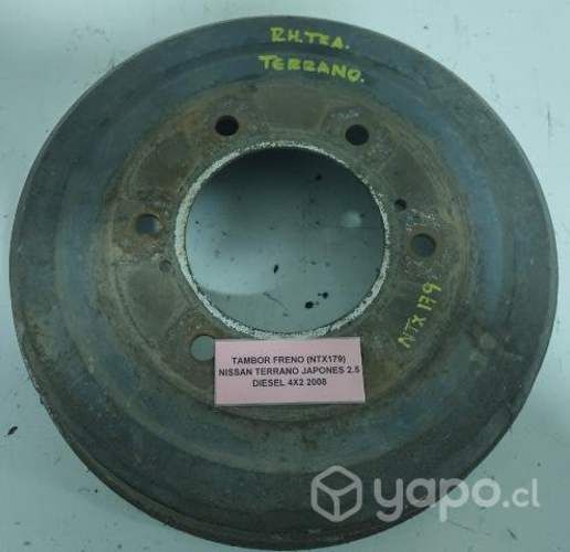 Tambor Freno (NTX179) Nissan Terrano Japones 2.5