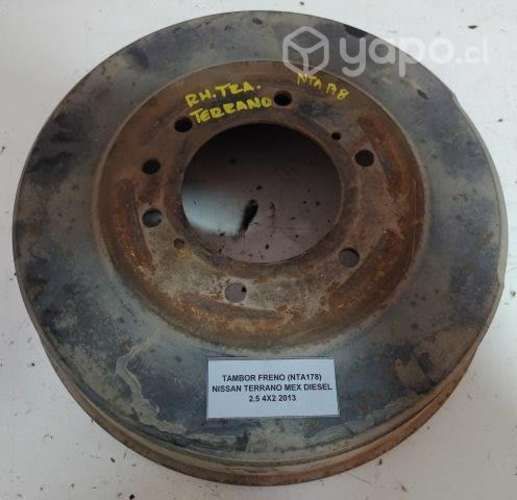 Tambor Freno (NTA178) Nissan Terrano Mex Diesel