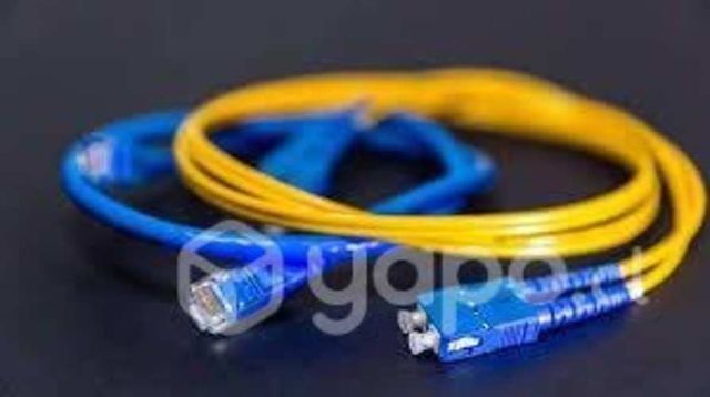 El cable fibra óptica