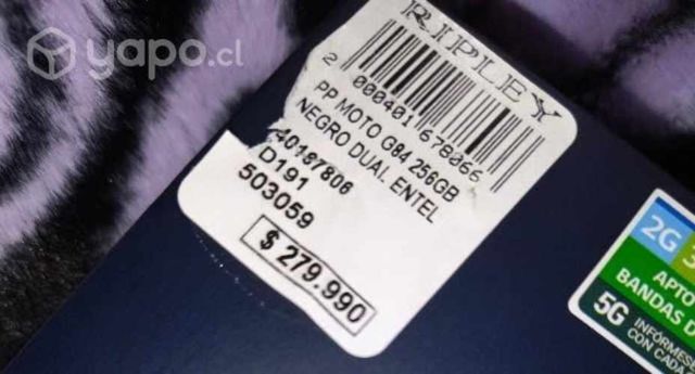 Celular motorola g84 de 256gb NUEVO