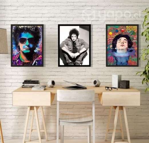 Pack 3 Póster Cuadros Decorativos Cerati 45x55 cm