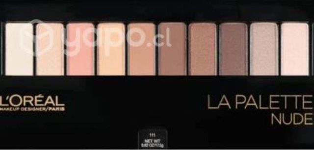paleta de sombras marca l'oréal paris