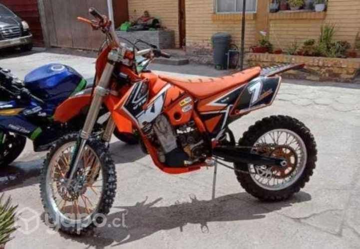 Moto enduro KTM 450 EXC