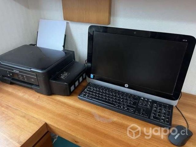 Computador HP + Impresora Epson L475