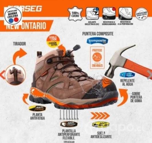 Zapatos de seguridad norseg