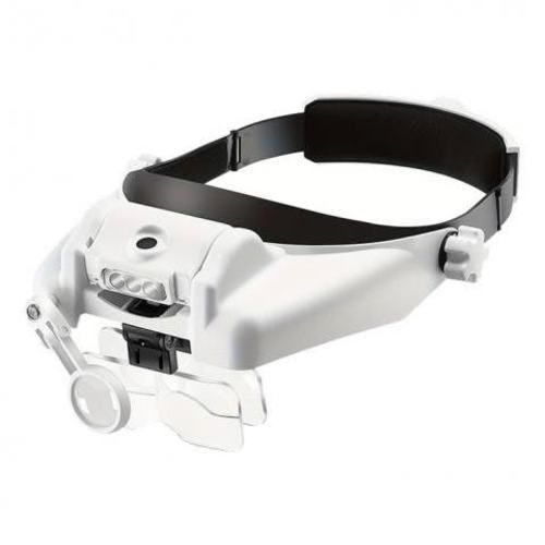 Optivisor Cintillo Lupa Led 5 Lentes 1.0 1.5x 2.0x