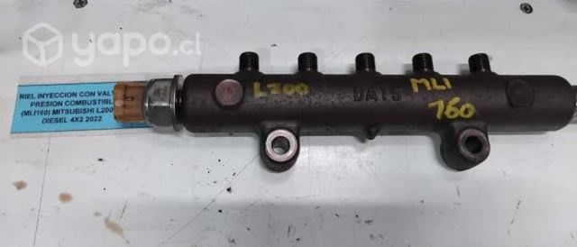 Riel Inyección Con Válvula Presión Combu Mitsubish