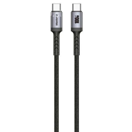 Cable USB-C a USB-C Master-G Carga Rapida 1m 100W