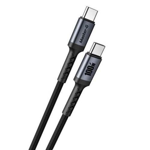 Cable USB-C a USB-C Master-G Carga Rapida 1m 100W