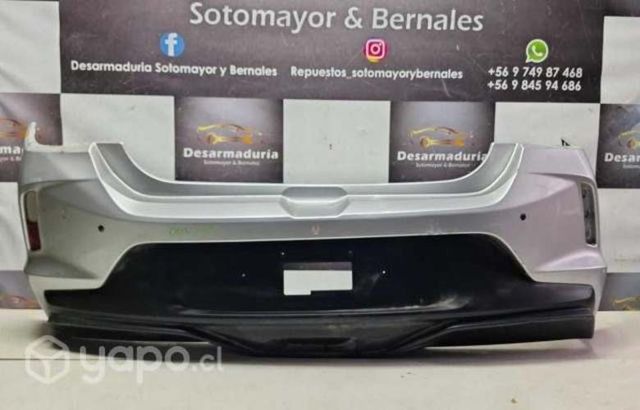 Parachoque trasero Onix Rs 2.1