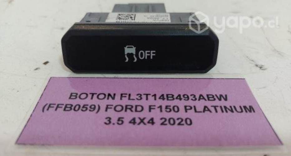 Boton FL3T14B493ABW (FFB059) F150 Platinum 2020