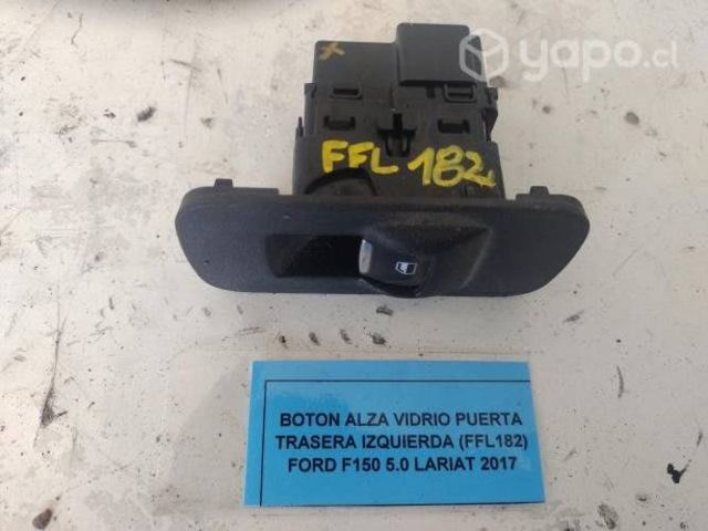 Boton Alza Vidrio Pta tras izq (FFL182) F150 5.0 L