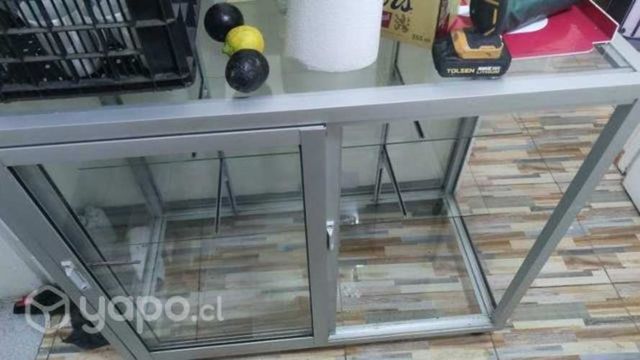 Vitrina de aluminio
