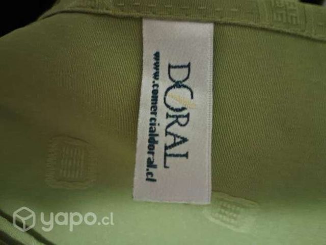 Cortinas 2 paños doral