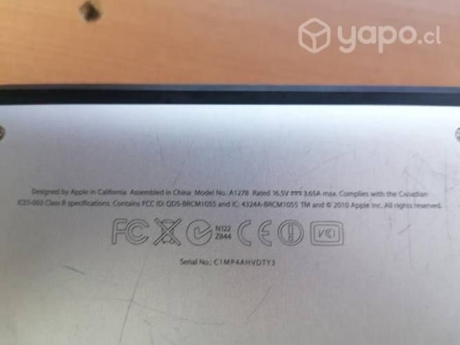 Notebook mac book pro