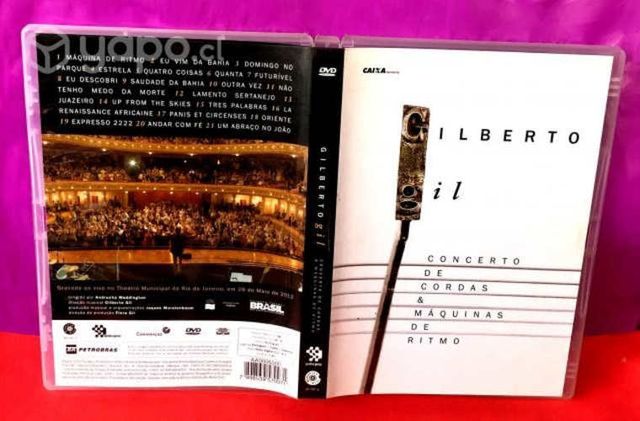 DVD Gilberto Gil &quot;En Vivo&quot;