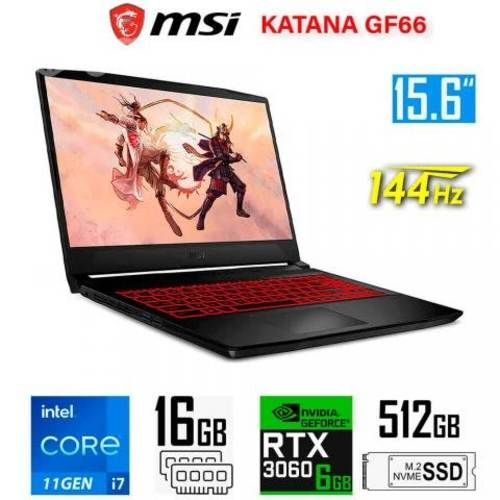 MSI GF66 - INTEL CORE i7 11TH NVIDIA RTX 3060