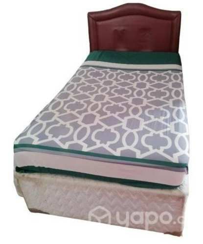 Cama nido rosen plaza y media 2 colchones