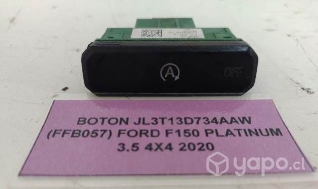 Boton JL3T13D734AAW (FFB057) Ford F150 Platinum