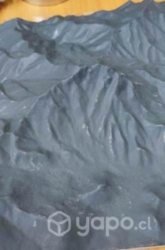 Maqueta cerro de la campana y sus alrededores