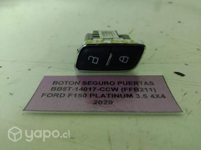 Boton Seguro Puertas (FFB211) Ford F150 Platinum
