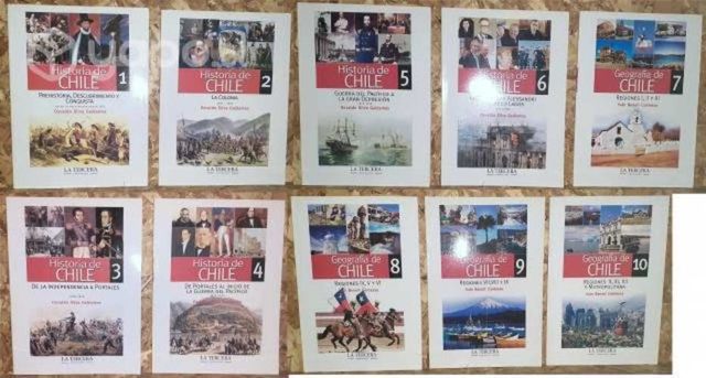 Coleccion historia de chile - 10 libros